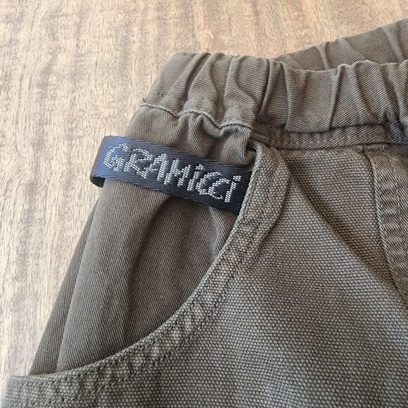 Gramicci Pants Mens Medium Olive Webbing Belt Elastic Waist Climbing G105-OGT - Picture 5 of 15